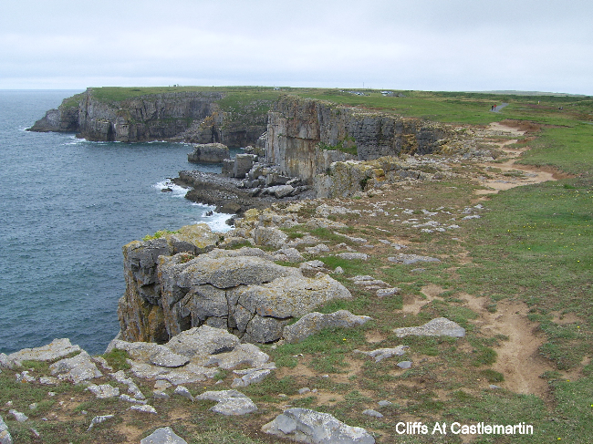 Castle Martin Cliffs