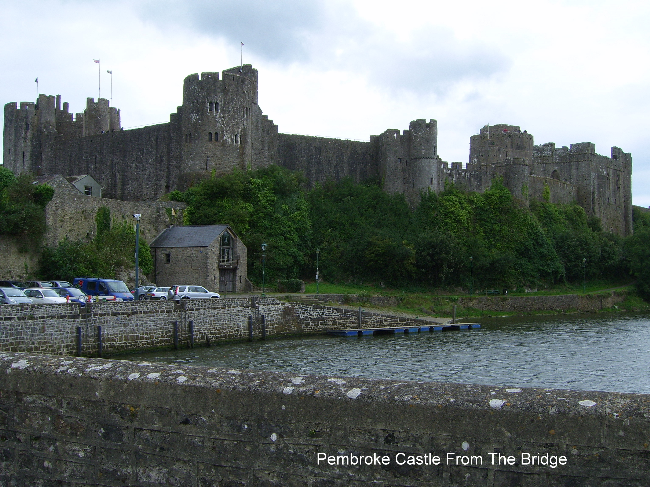 Pembroke castle From Bridge